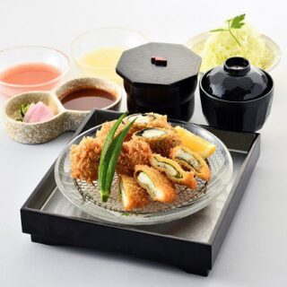 手毬風ヘレとんかつと海鮮フライ膳