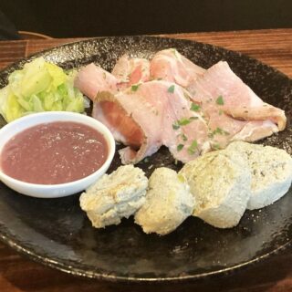 ローストポークとクリームチーズ