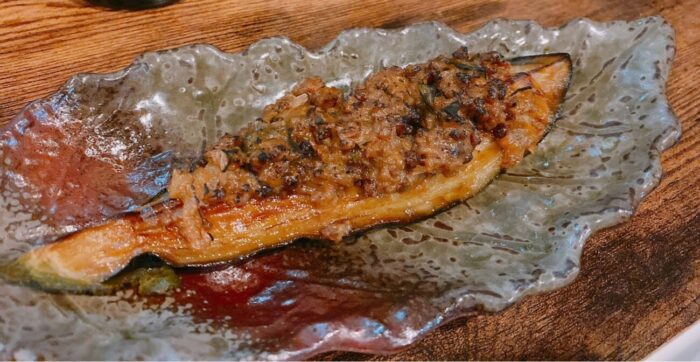 米ナスの味噌田楽