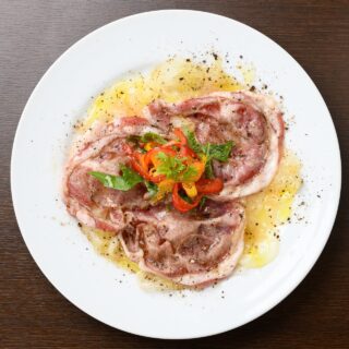 炙りラムカルパッチョ